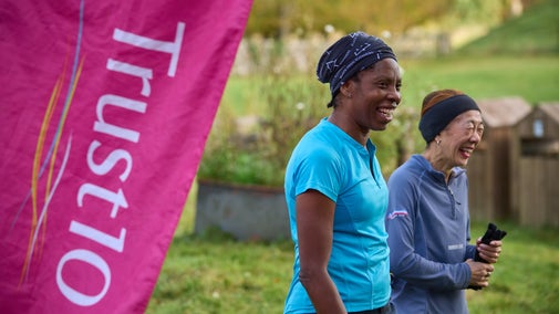 Runners at the National Trust 10K Trail Run